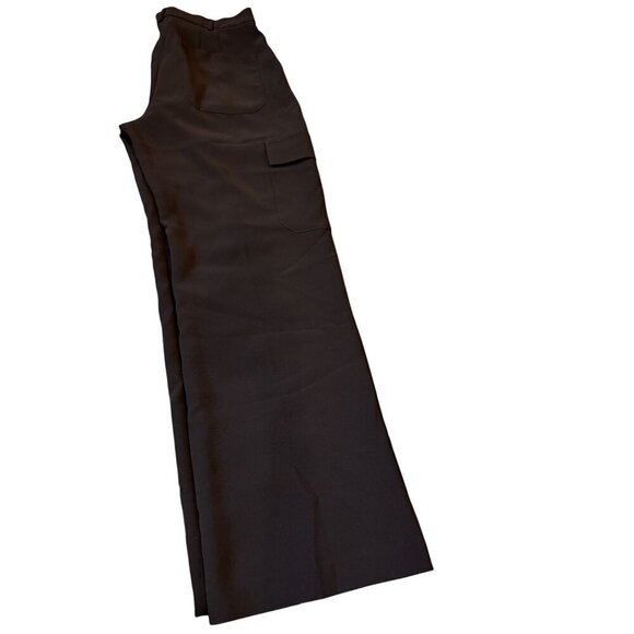 Express Womens Black High-Rise Cargo Trousers Size 12R - NWT - Picture 11 of 12